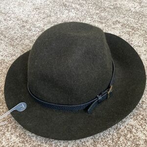 Gap Wool Moss Green Fedora Hat M.L